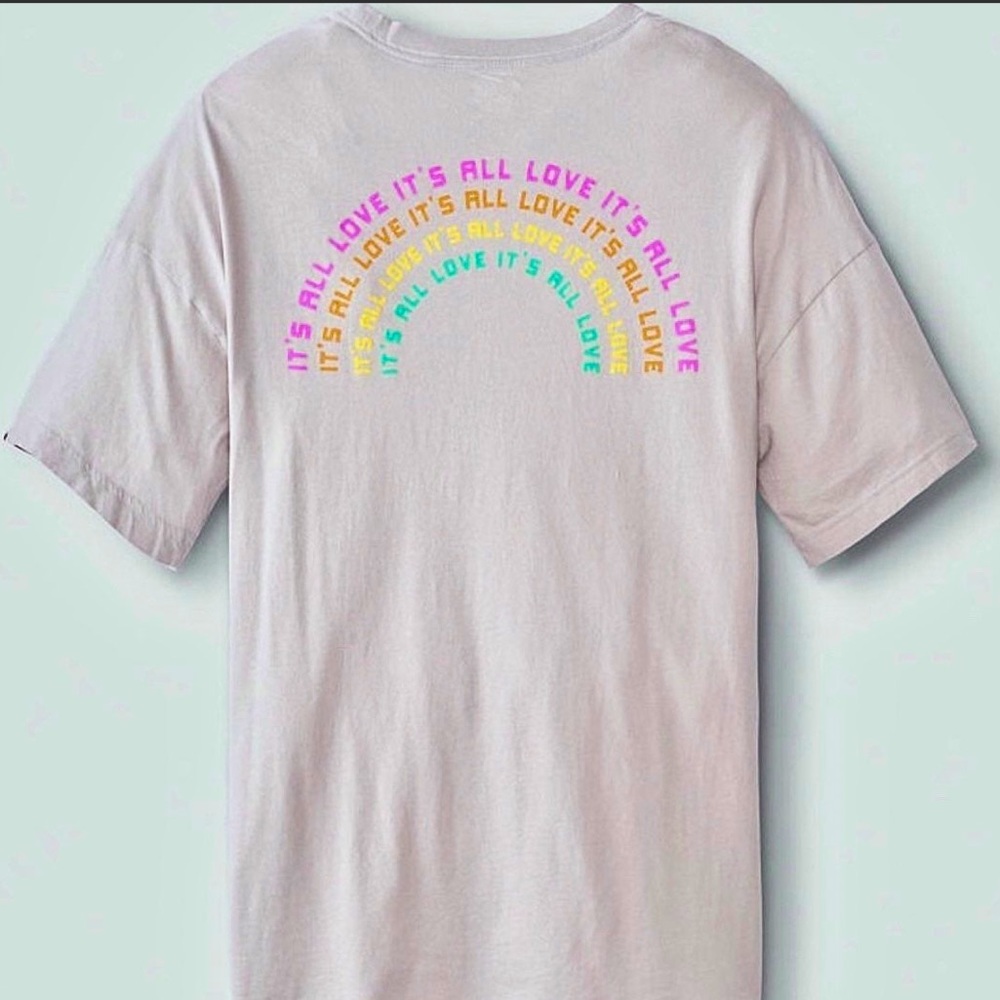 COPY - NEW PINK Victoria’s Secret Rainbow Pride Tee